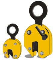 UCHWYT DO PRZENOSZENIA BLACH W PIONIE TYP UP  - WYKONANIE LEKKIE